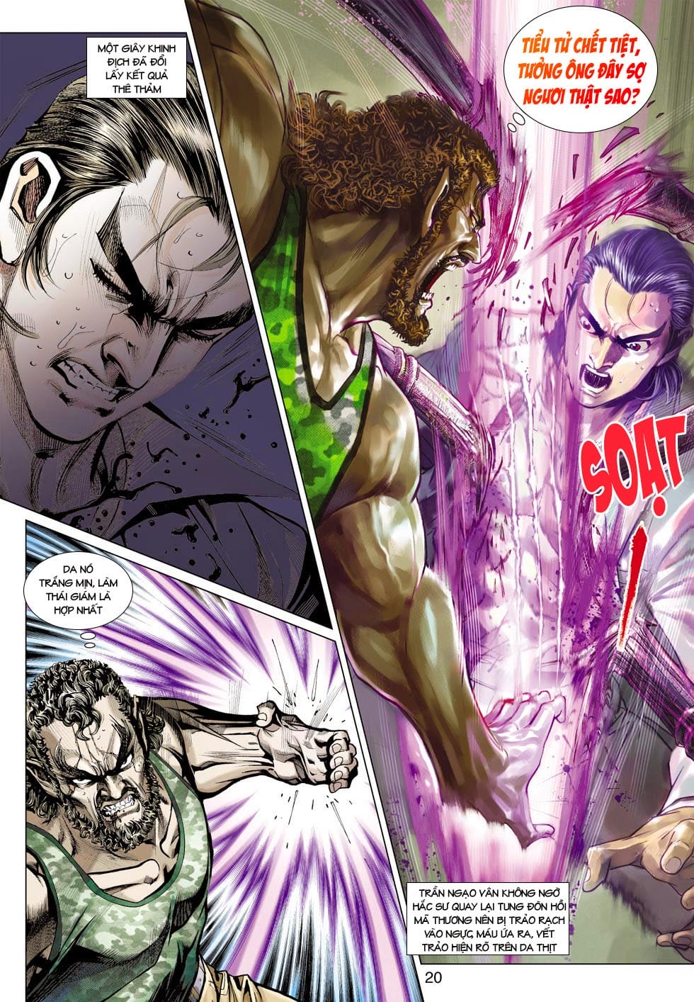 Truyện Tranh Tân Tác Long Hổ Môn trang 4