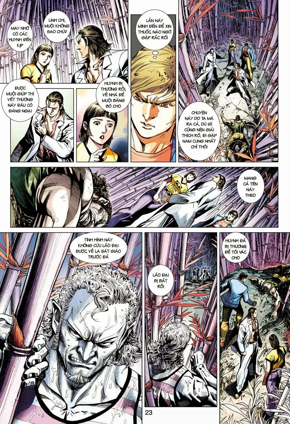 Truyện Tranh Tân Tác Long Hổ Môn trang 4