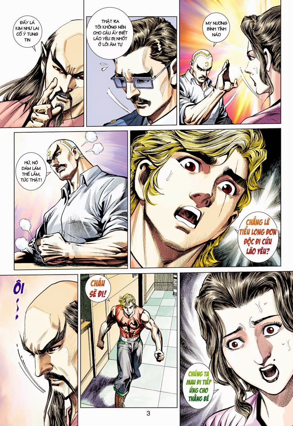 Truyện Tranh Tân Tác Long Hổ Môn trang 4