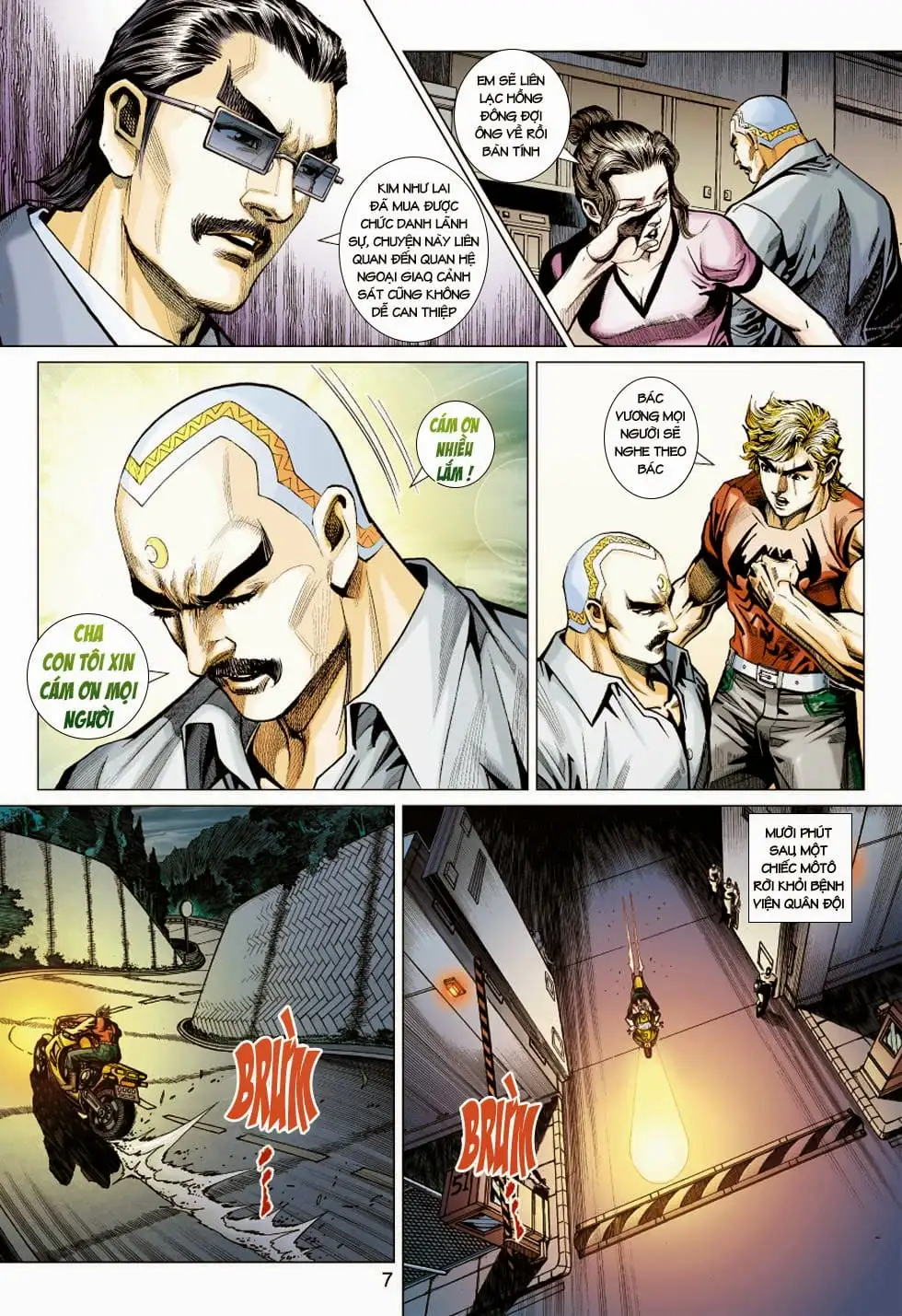 Truyện Tranh Tân Tác Long Hổ Môn trang 4