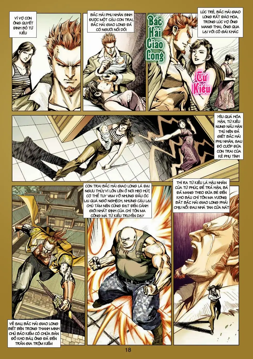 Truyện Tranh Tân Tác Long Hổ Môn trang 4