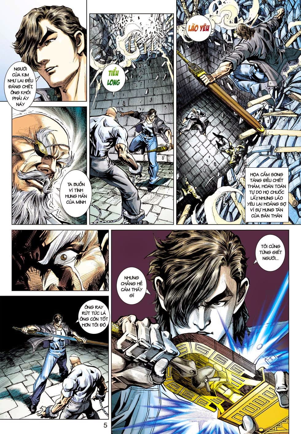 Truyện Tranh Tân Tác Long Hổ Môn trang 4