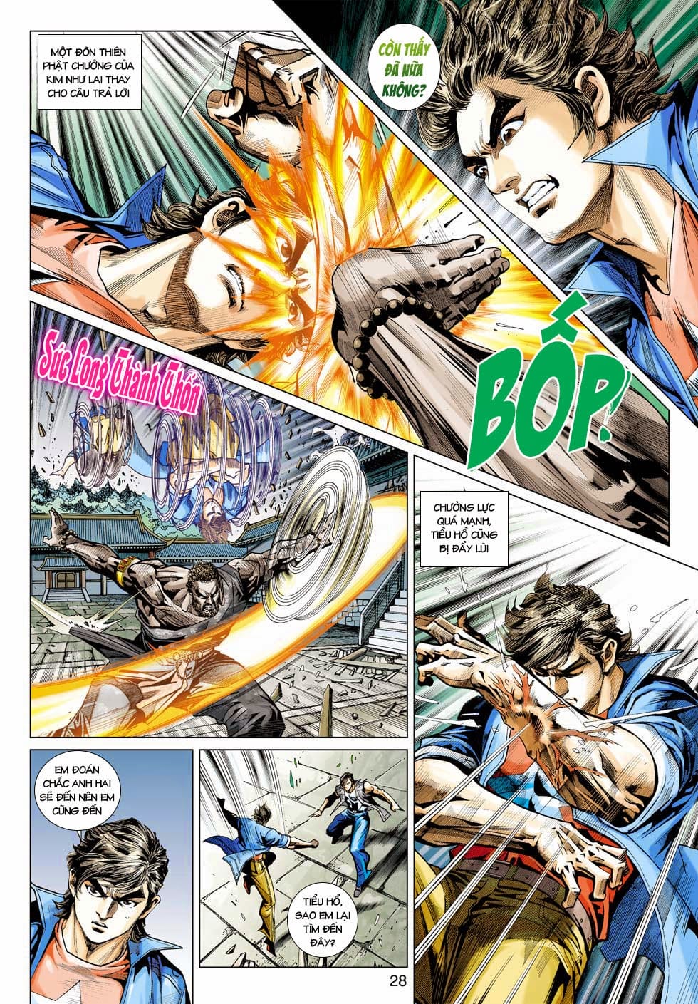 Truyện Tranh Tân Tác Long Hổ Môn trang 4