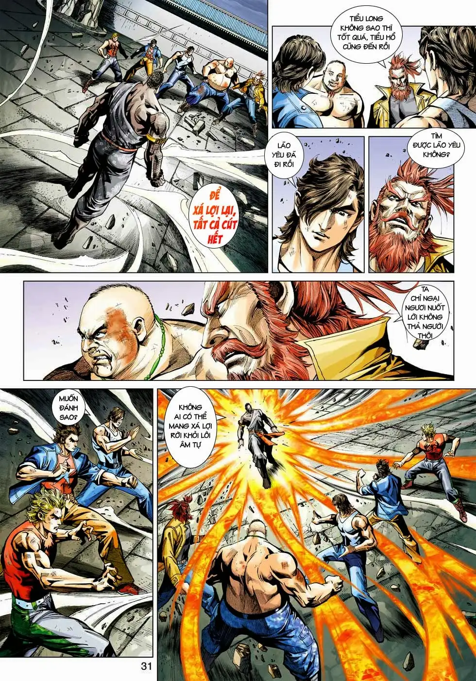 Truyện Tranh Tân Tác Long Hổ Môn trang 4