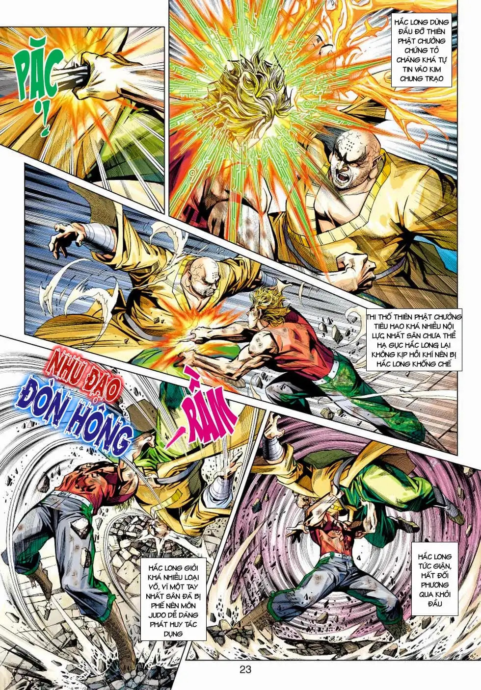 Truyện Tranh Tân Tác Long Hổ Môn trang 4