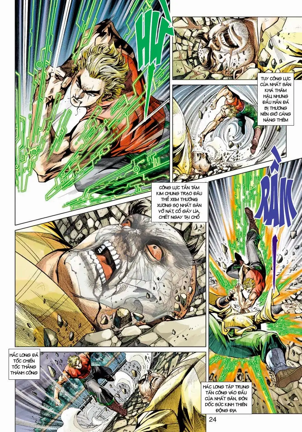 Truyện Tranh Tân Tác Long Hổ Môn trang 4