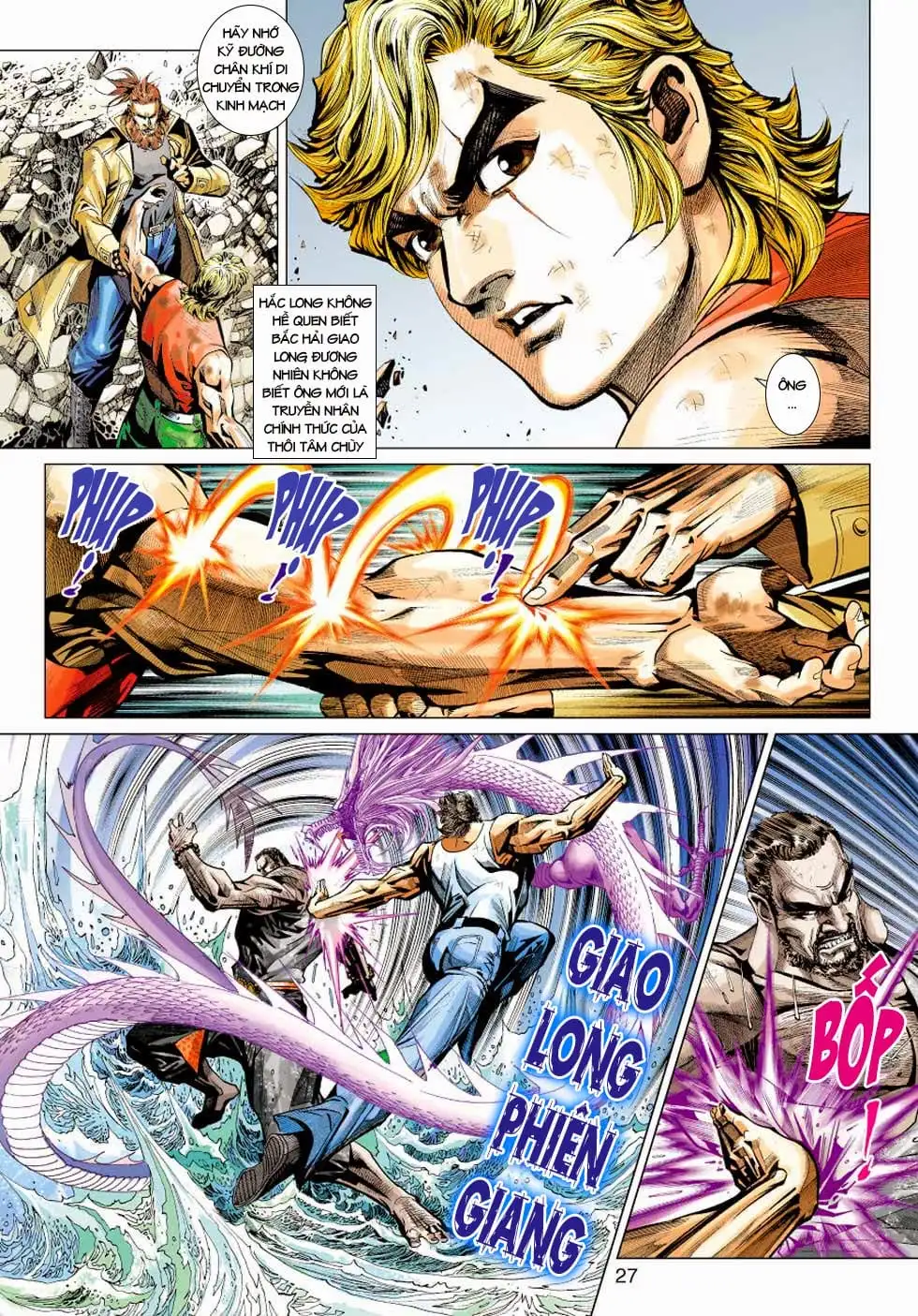 Truyện Tranh Tân Tác Long Hổ Môn trang 4