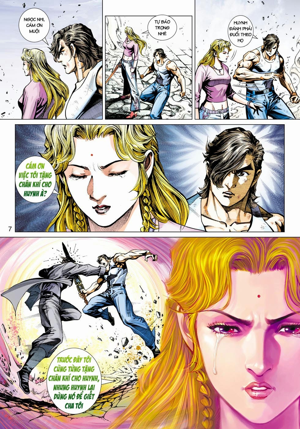 Truyện Tranh Tân Tác Long Hổ Môn trang 4