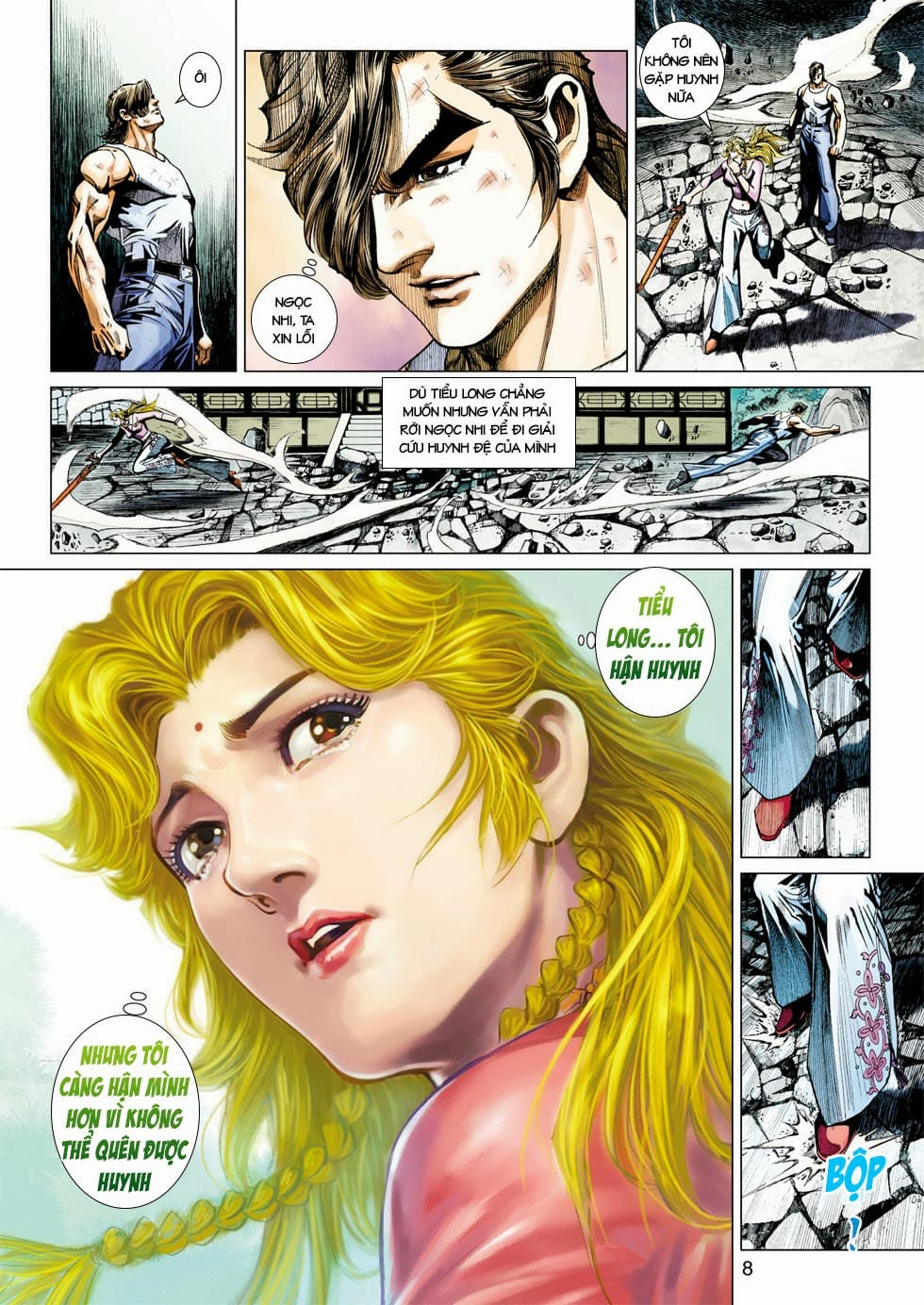 Truyện Tranh Tân Tác Long Hổ Môn trang 4