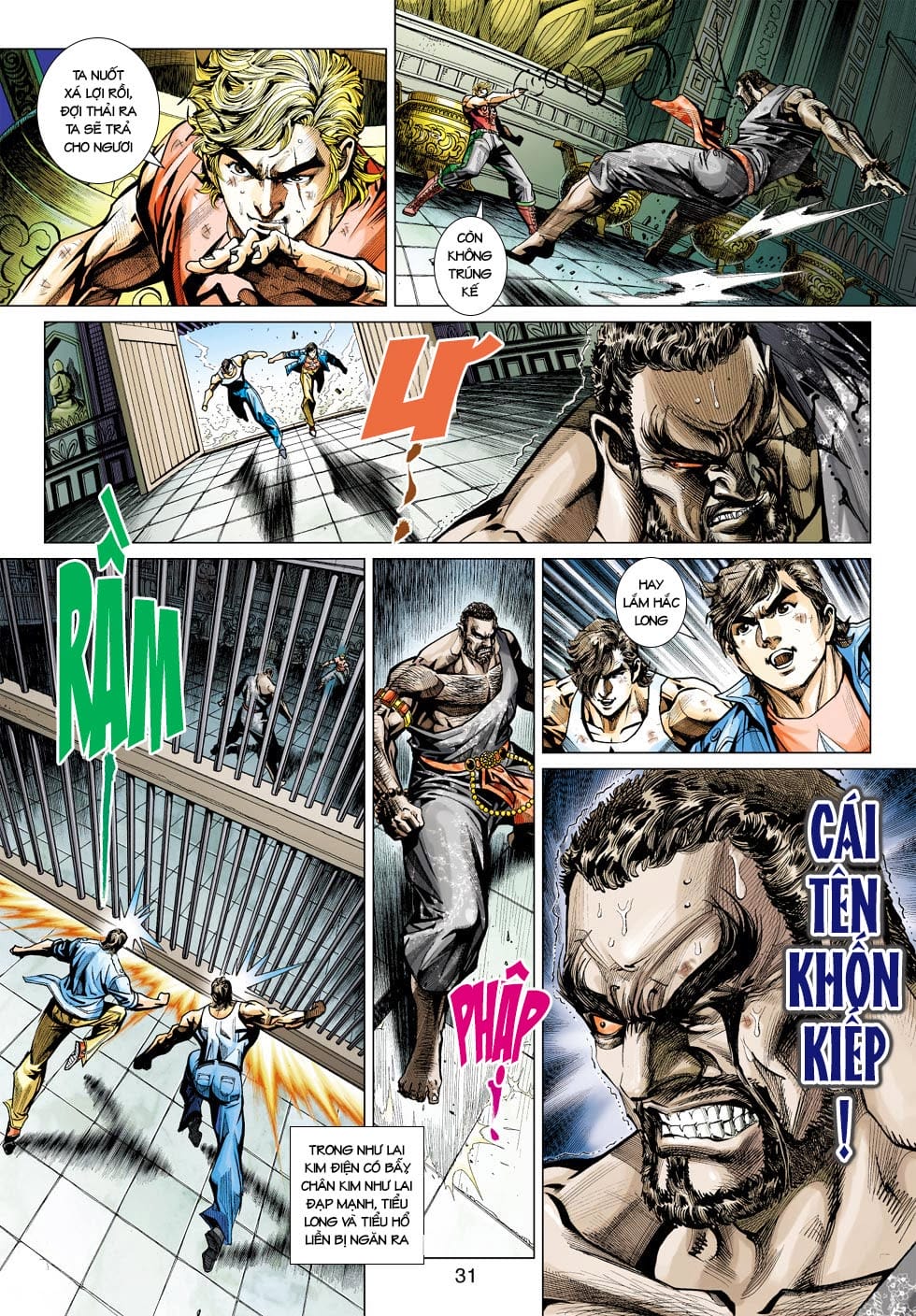 Truyện Tranh Tân Tác Long Hổ Môn trang 4