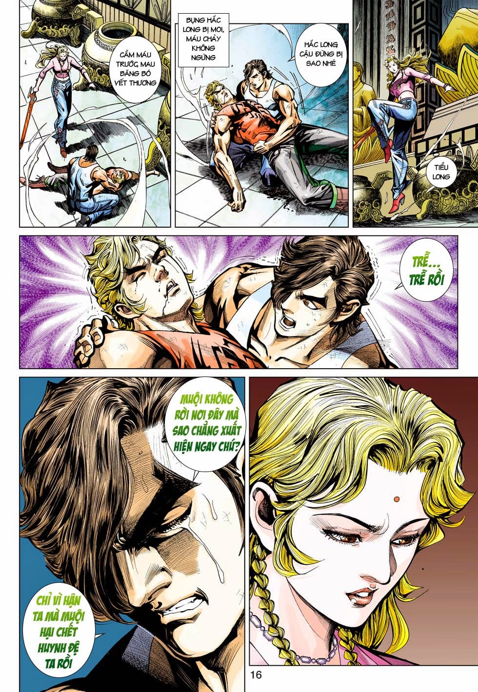 Truyện Tranh Tân Tác Long Hổ Môn trang 4