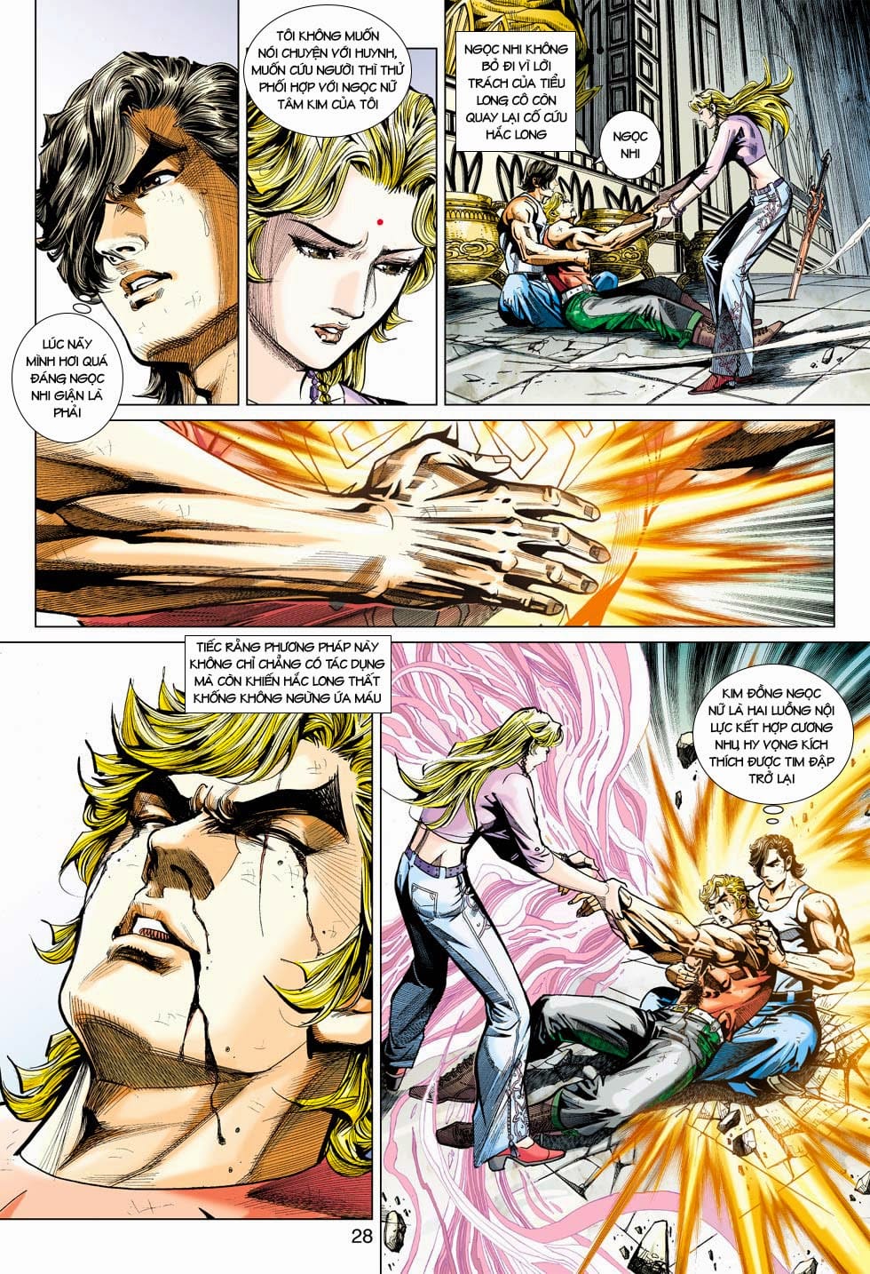 Truyện Tranh Tân Tác Long Hổ Môn trang 4