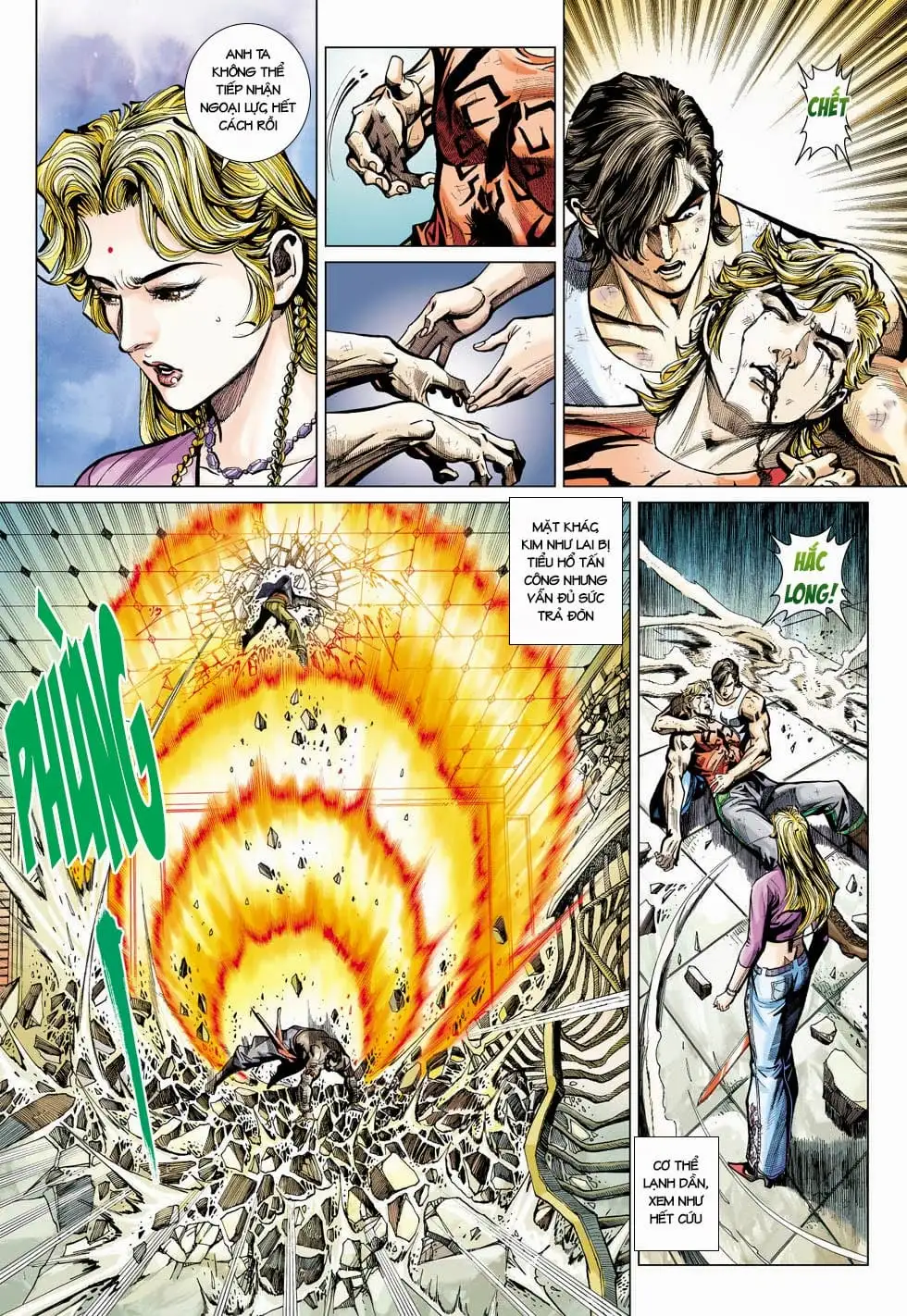 Truyện Tranh Tân Tác Long Hổ Môn trang 4