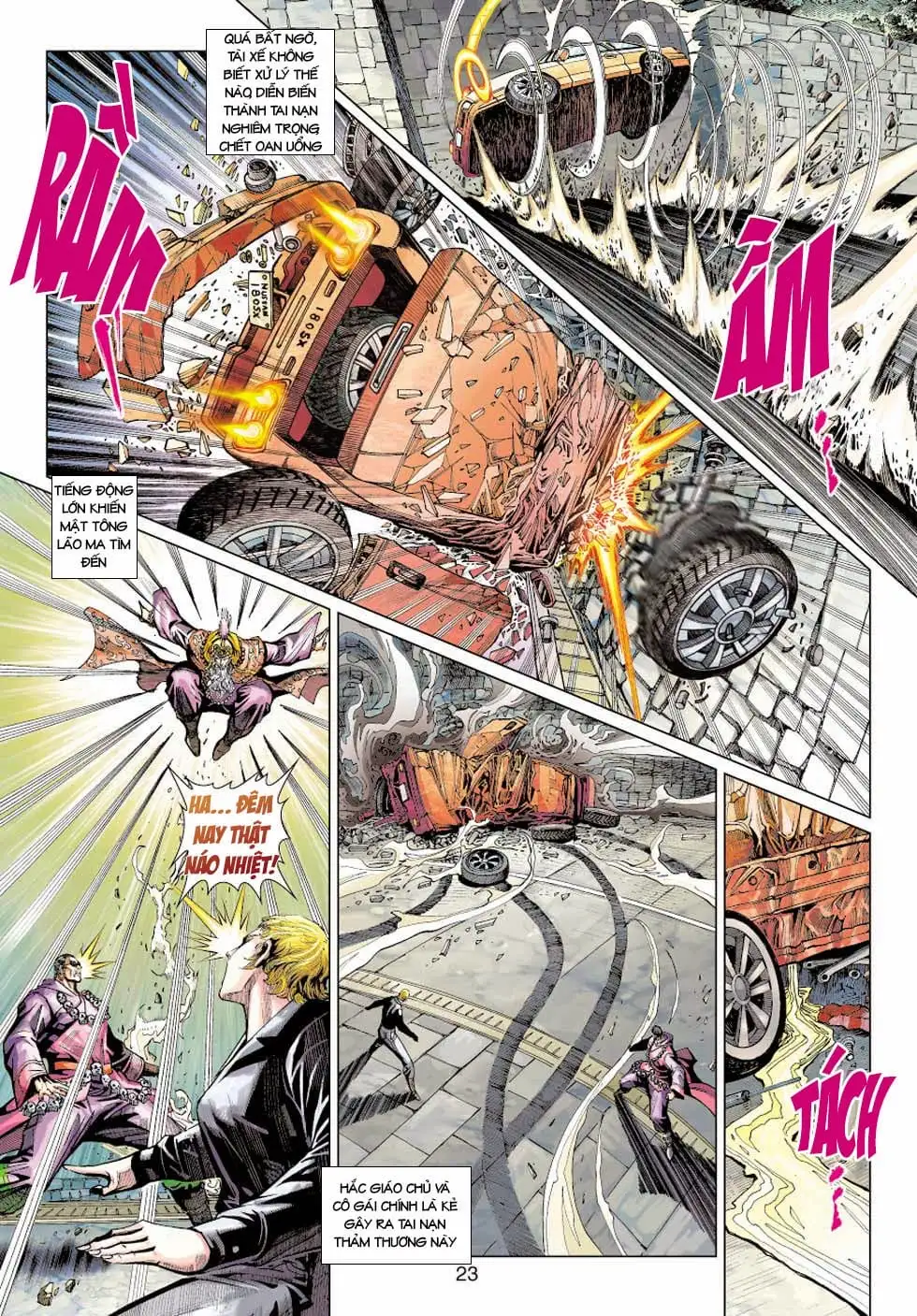 Truyện Tranh Tân Tác Long Hổ Môn trang 4