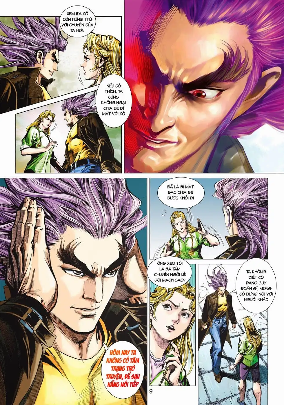 Truyện Tranh Tân Tác Long Hổ Môn trang 4