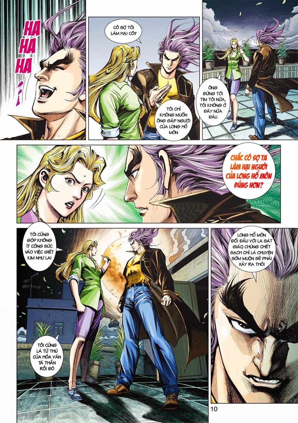 Truyện Tranh Tân Tác Long Hổ Môn trang 4