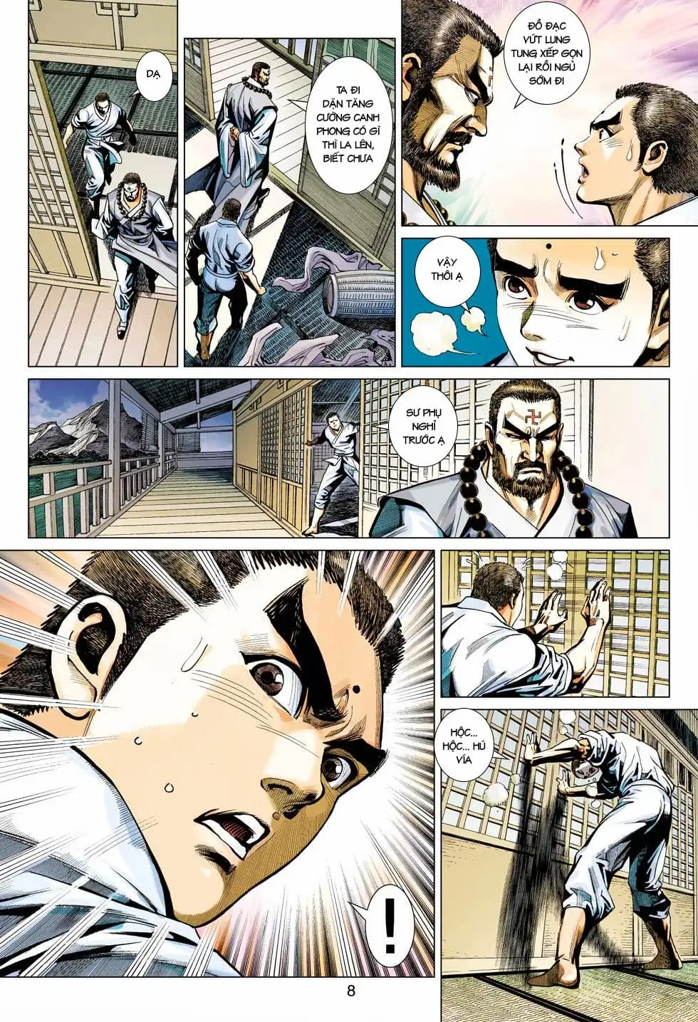 Truyện Tranh Tân Tác Long Hổ Môn trang 4