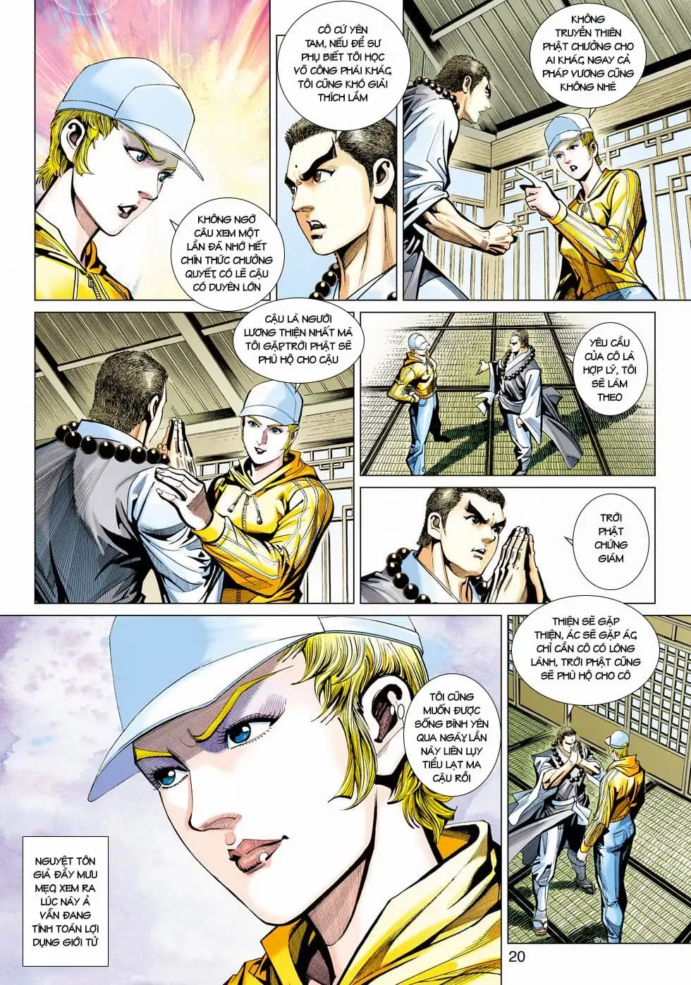 Truyện Tranh Tân Tác Long Hổ Môn trang 4