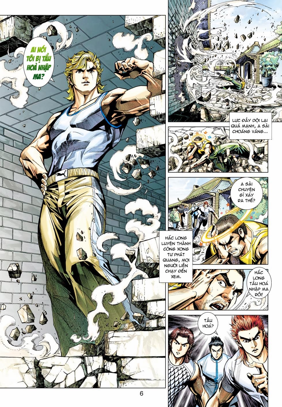Truyện Tranh Tân Tác Long Hổ Môn trang 4