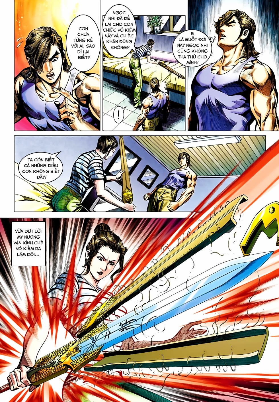 Truyện Tranh Tân Tác Long Hổ Môn trang 4