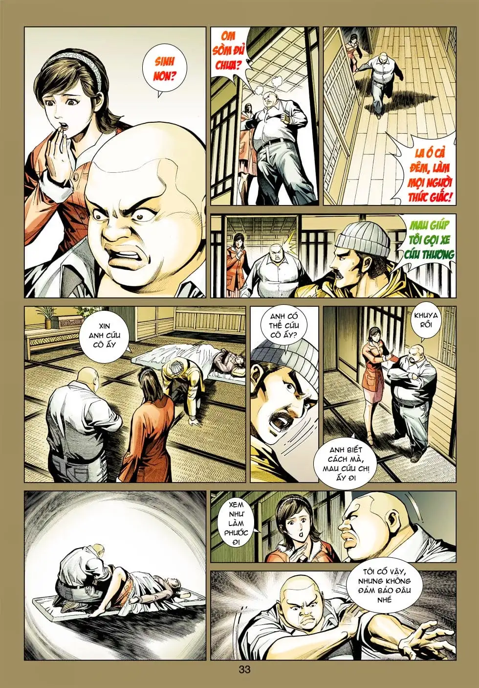 Truyện Tranh Tân Tác Long Hổ Môn trang 4