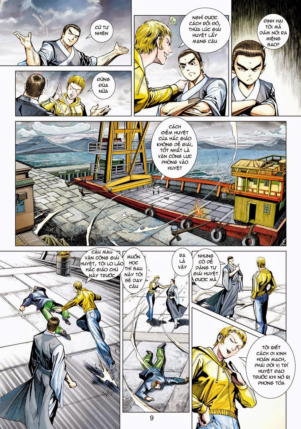 Truyện Tranh Tân Tác Long Hổ Môn trang 4