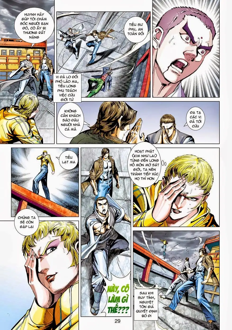 Truyện Tranh Tân Tác Long Hổ Môn trang 4