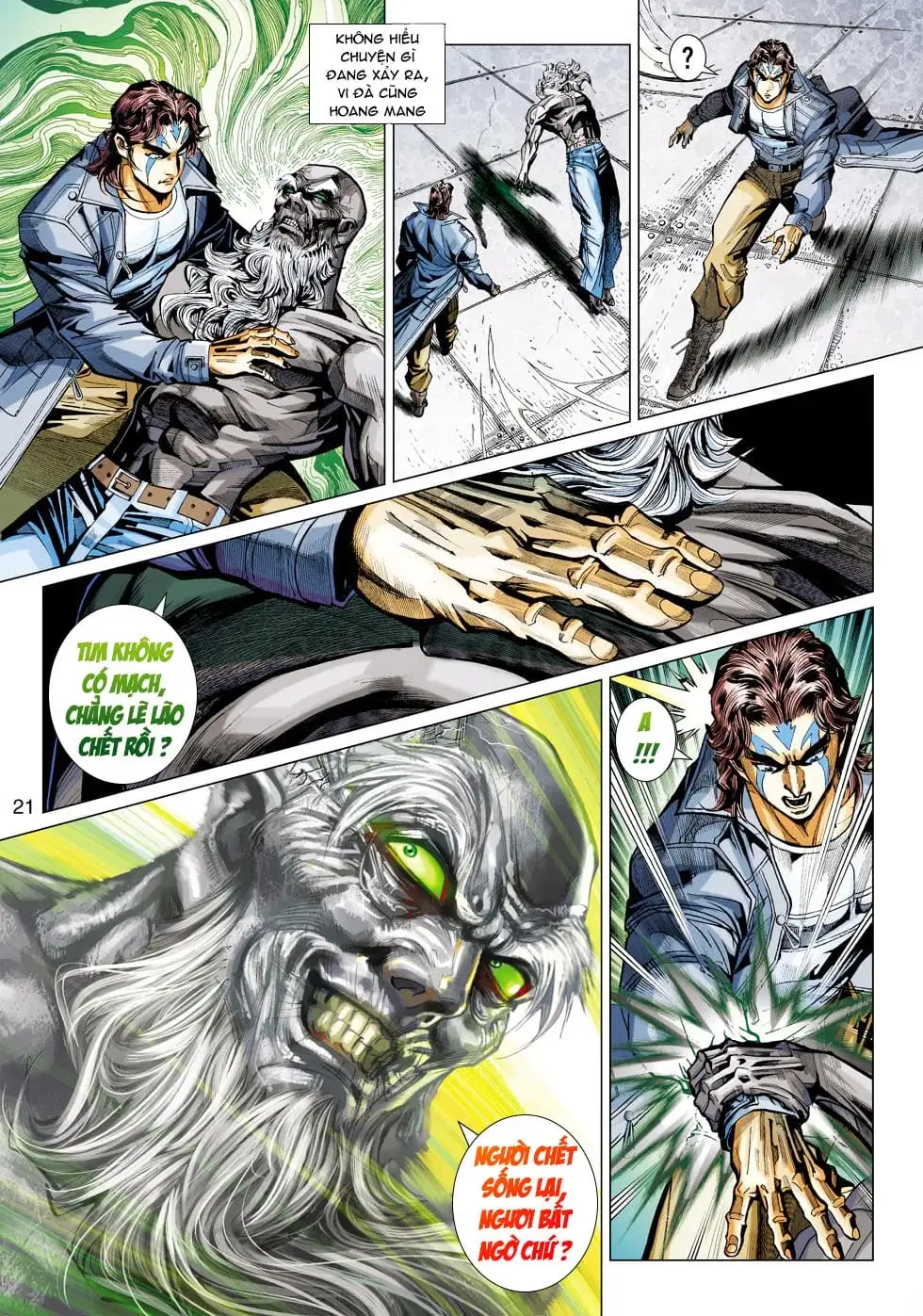 Truyện Tranh Tân Tác Long Hổ Môn trang 4