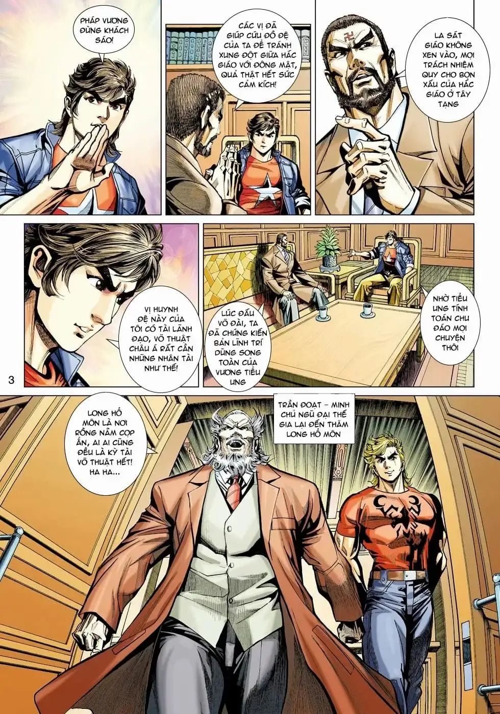Truyện Tranh Tân Tác Long Hổ Môn trang 4
