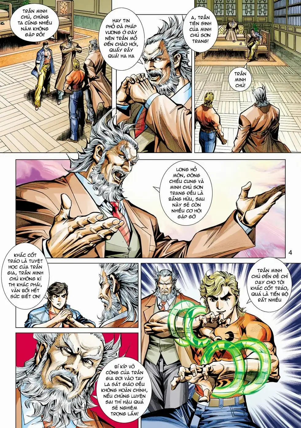 Truyện Tranh Tân Tác Long Hổ Môn trang 4