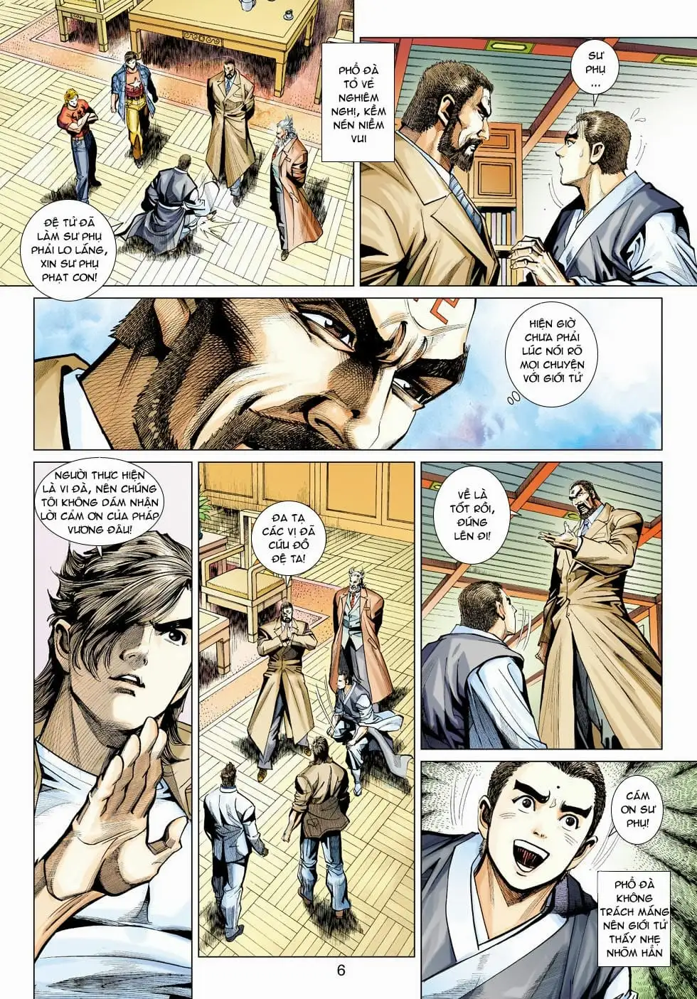 Truyện Tranh Tân Tác Long Hổ Môn trang 4