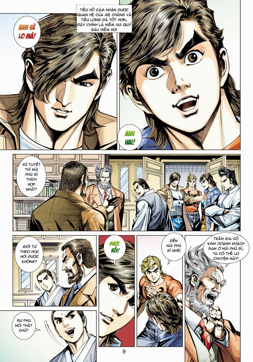 Truyện Tranh Tân Tác Long Hổ Môn trang 4