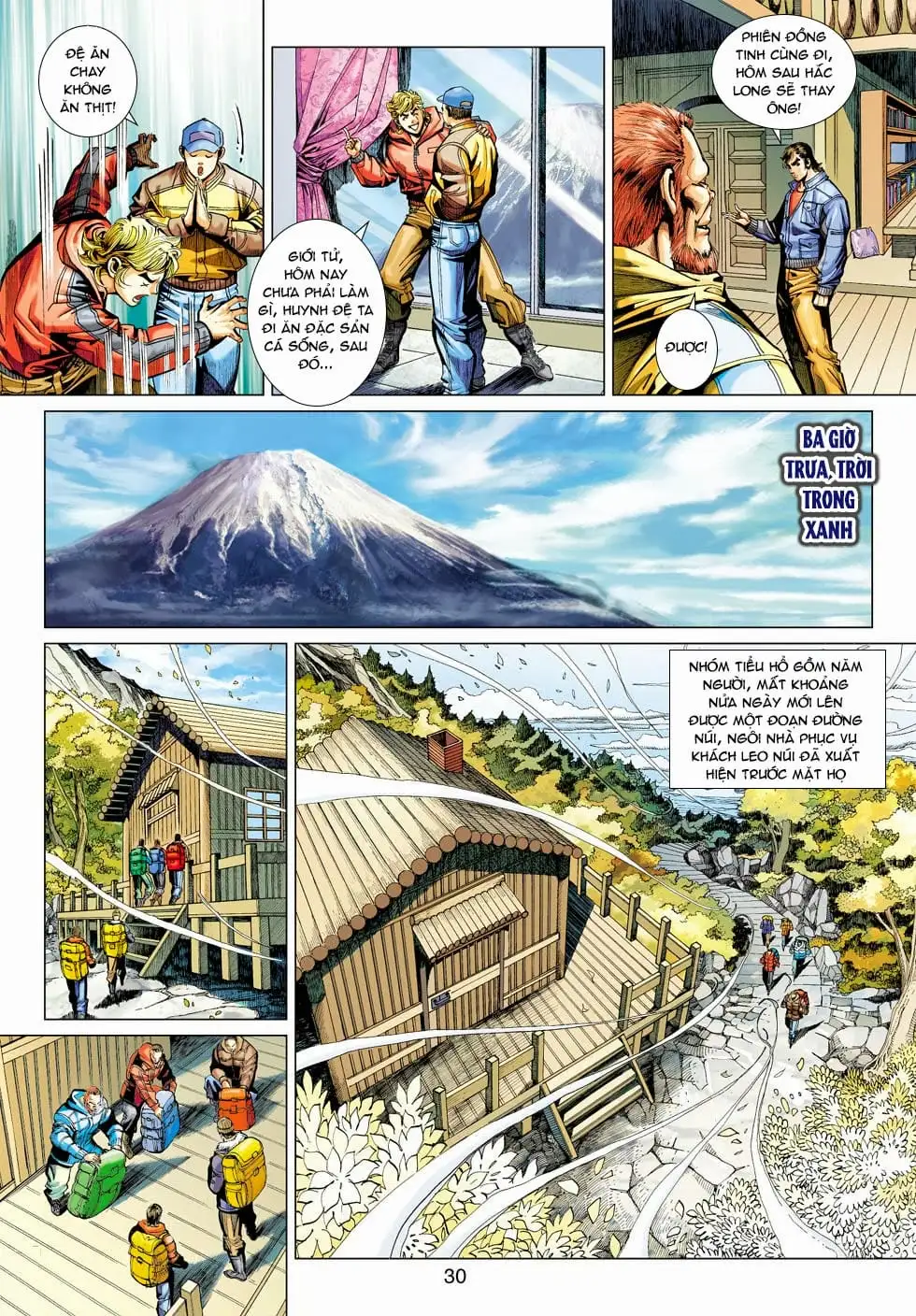 Truyện Tranh Tân Tác Long Hổ Môn trang 4