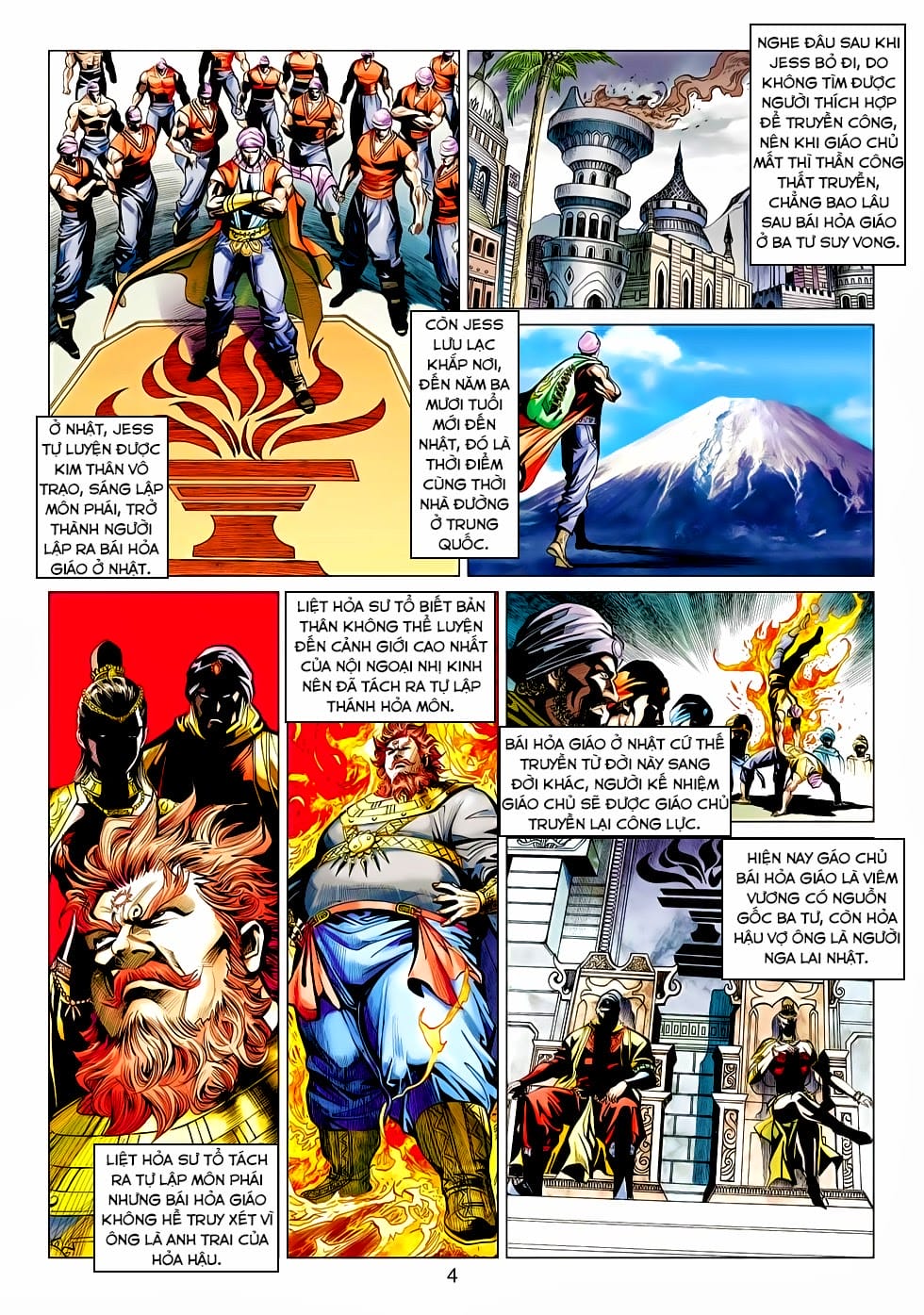 Truyện Tranh Tân Tác Long Hổ Môn trang 4