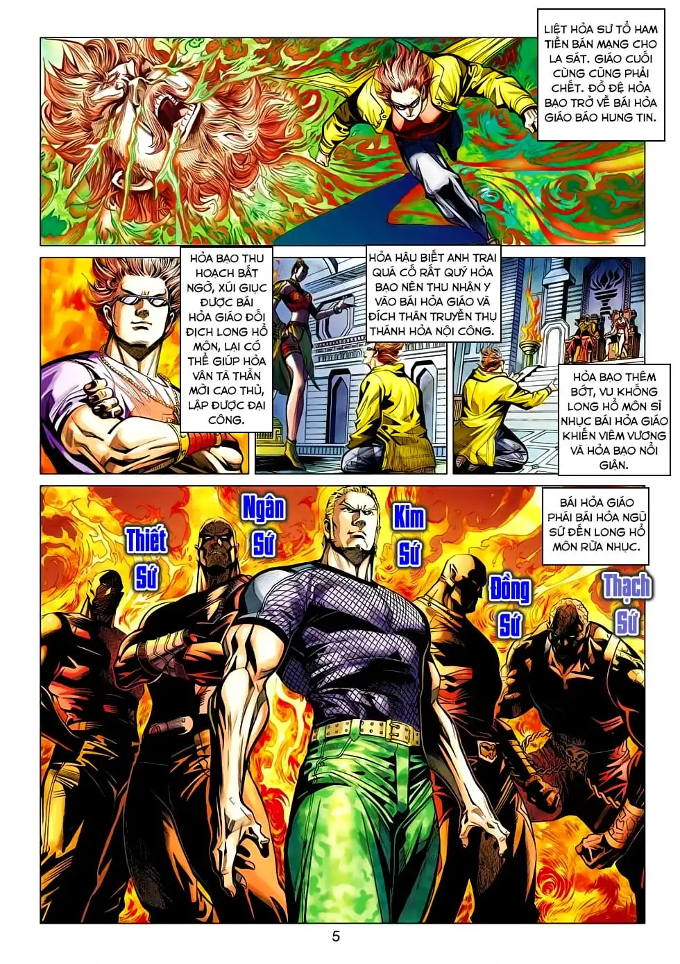 Truyện Tranh Tân Tác Long Hổ Môn trang 4