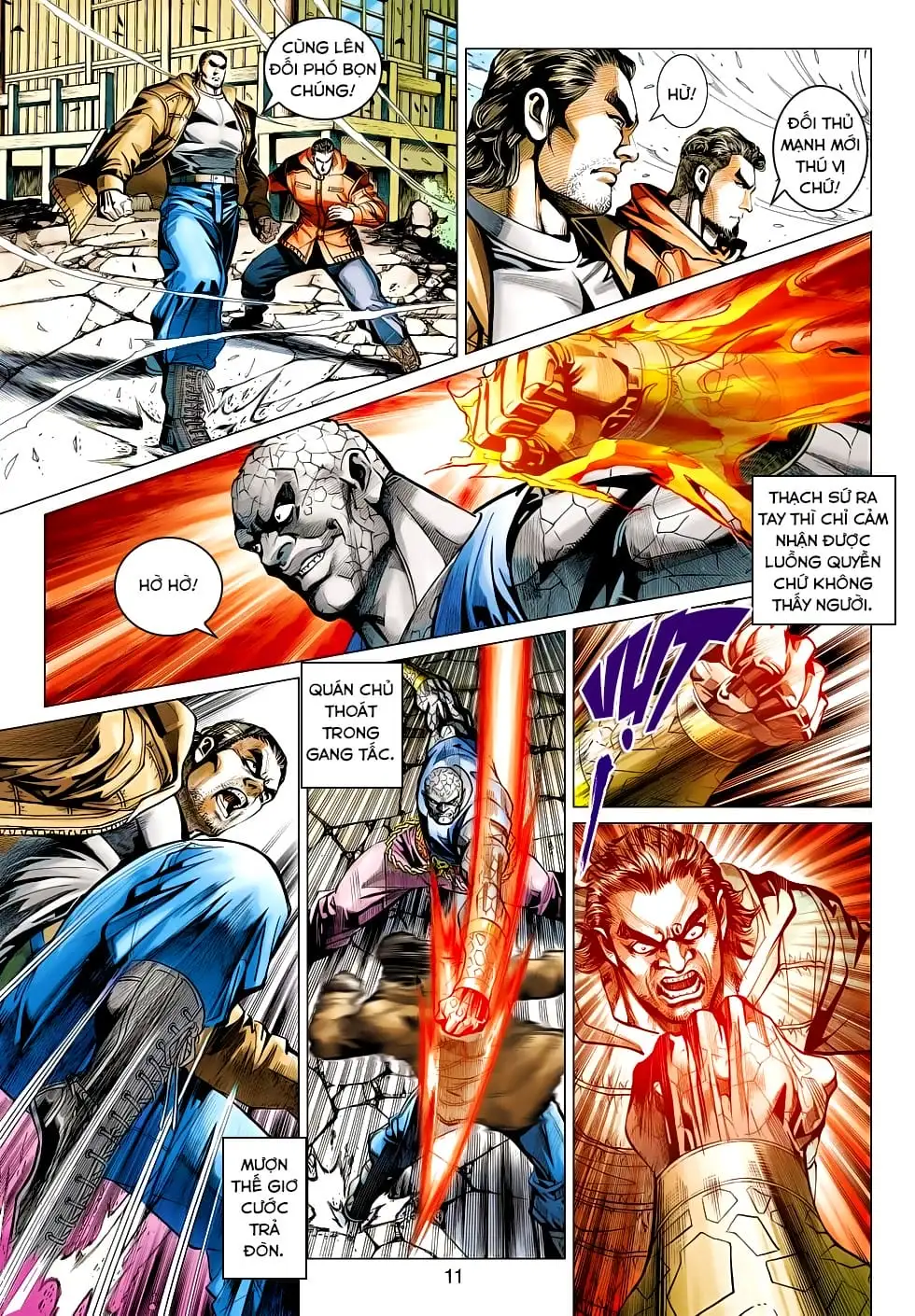 Truyện Tranh Tân Tác Long Hổ Môn trang 4