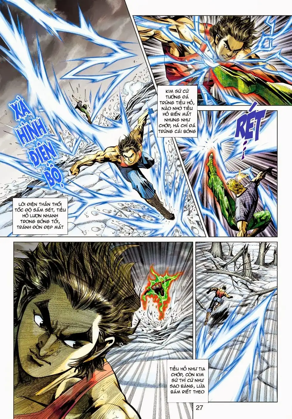 Truyện Tranh Tân Tác Long Hổ Môn trang 4