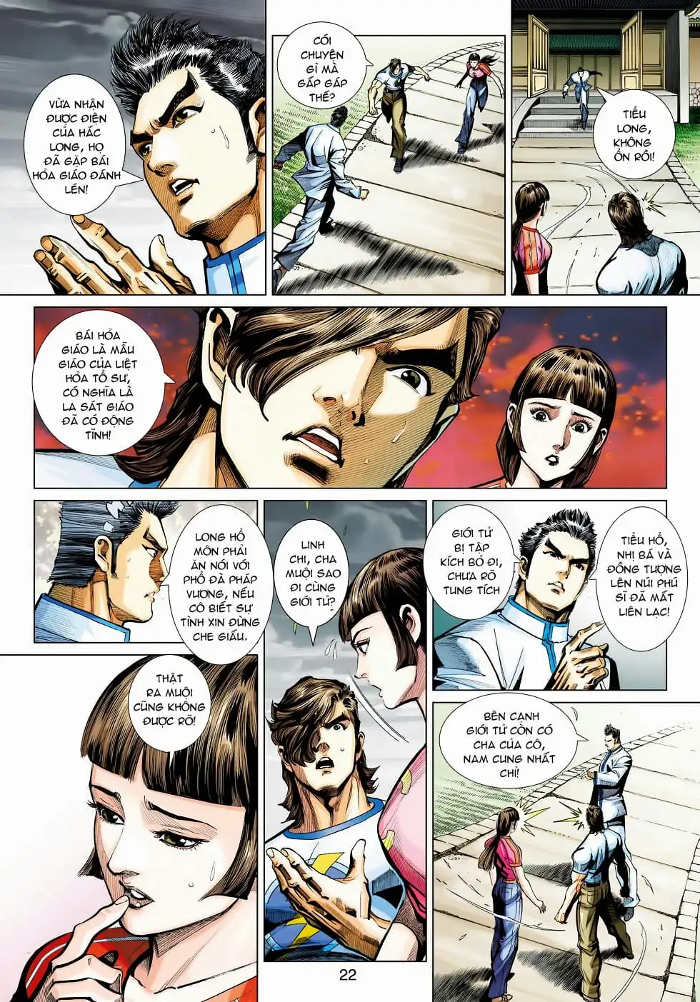 Truyện Tranh Tân Tác Long Hổ Môn trang 4