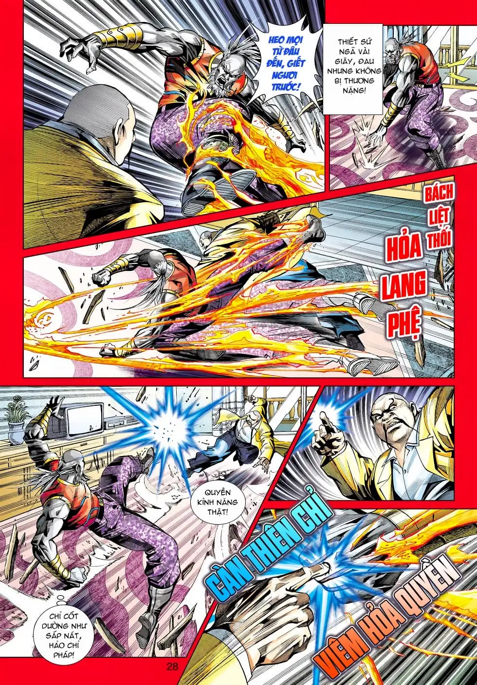 Truyện Tranh Tân Tác Long Hổ Môn trang 4