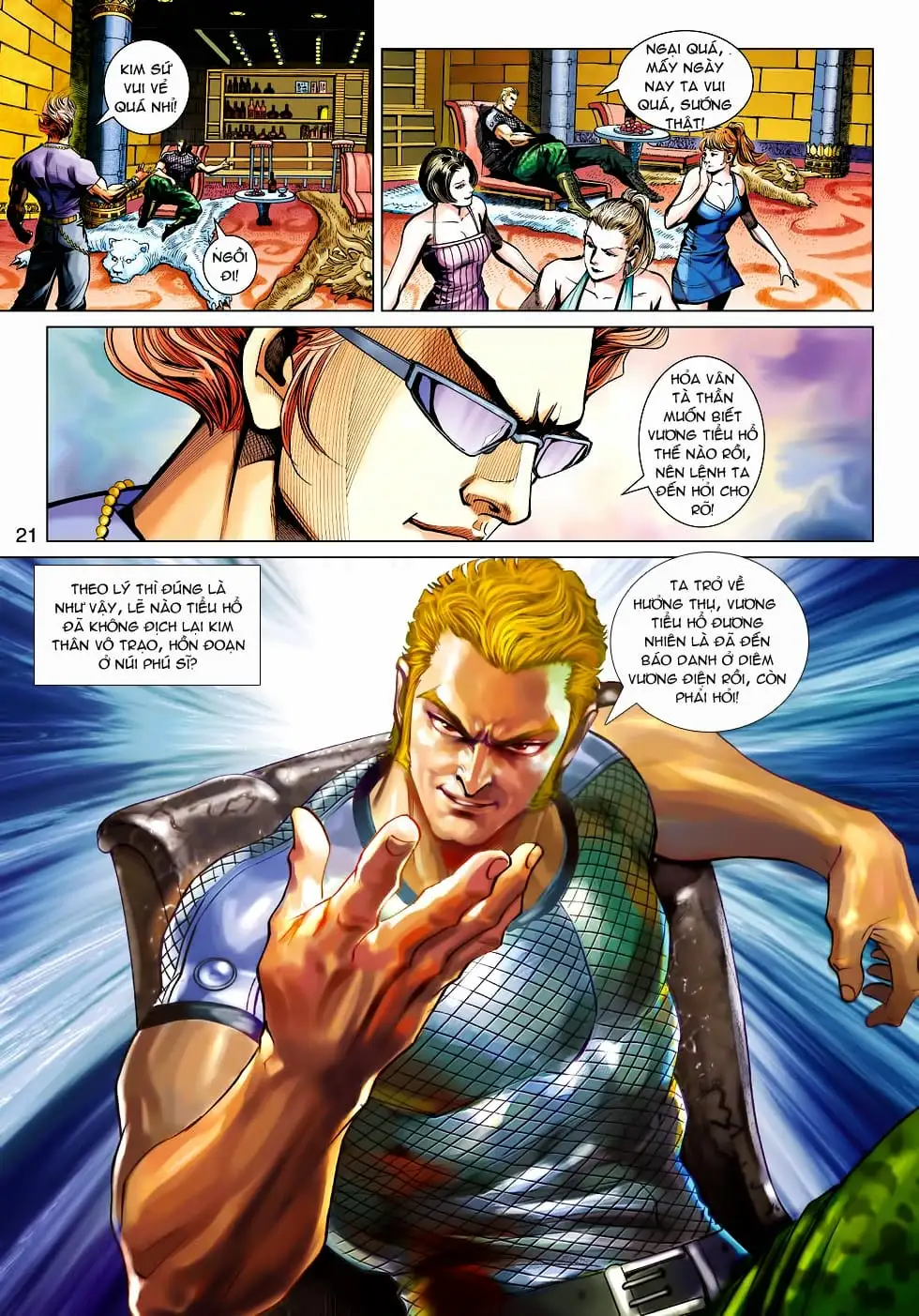 Truyện Tranh Tân Tác Long Hổ Môn trang 4