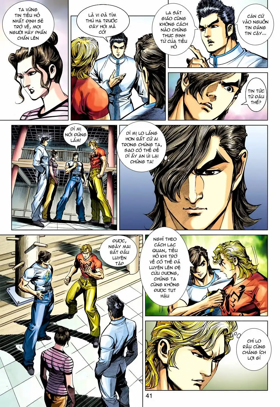 Truyện Tranh Tân Tác Long Hổ Môn trang 4