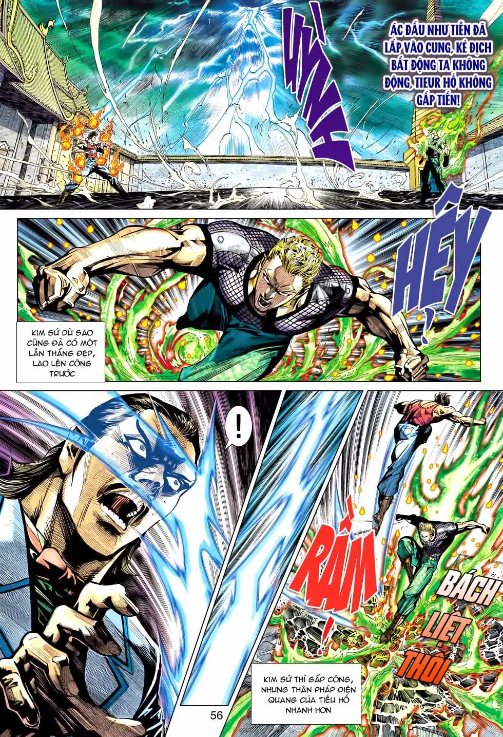 Truyện Tranh Tân Tác Long Hổ Môn trang 4