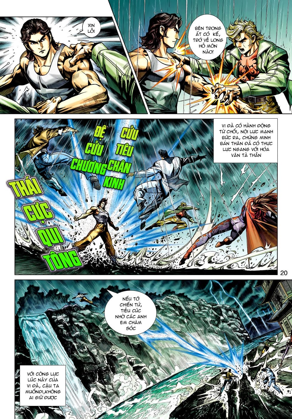 Truyện Tranh Tân Tác Long Hổ Môn trang 4