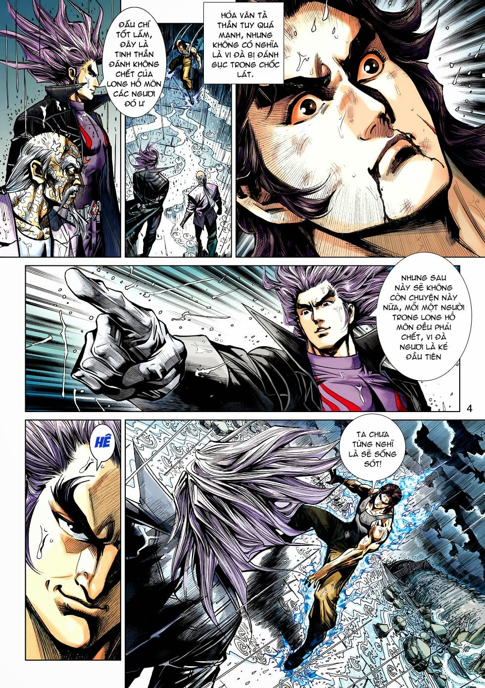 Truyện Tranh Tân Tác Long Hổ Môn trang 4