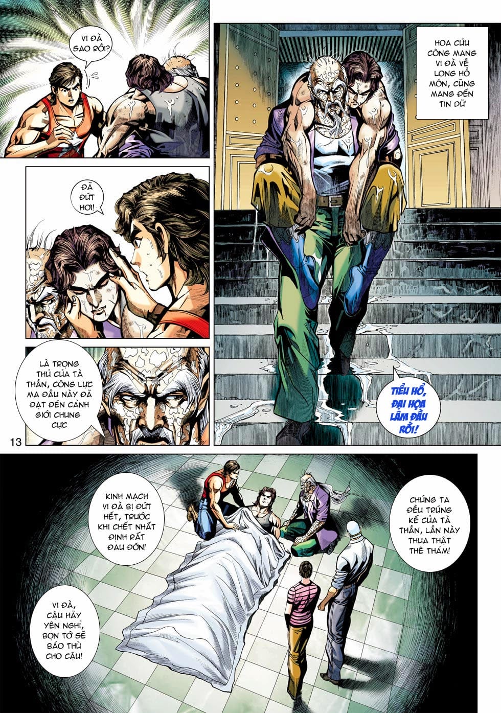 Truyện Tranh Tân Tác Long Hổ Môn trang 4