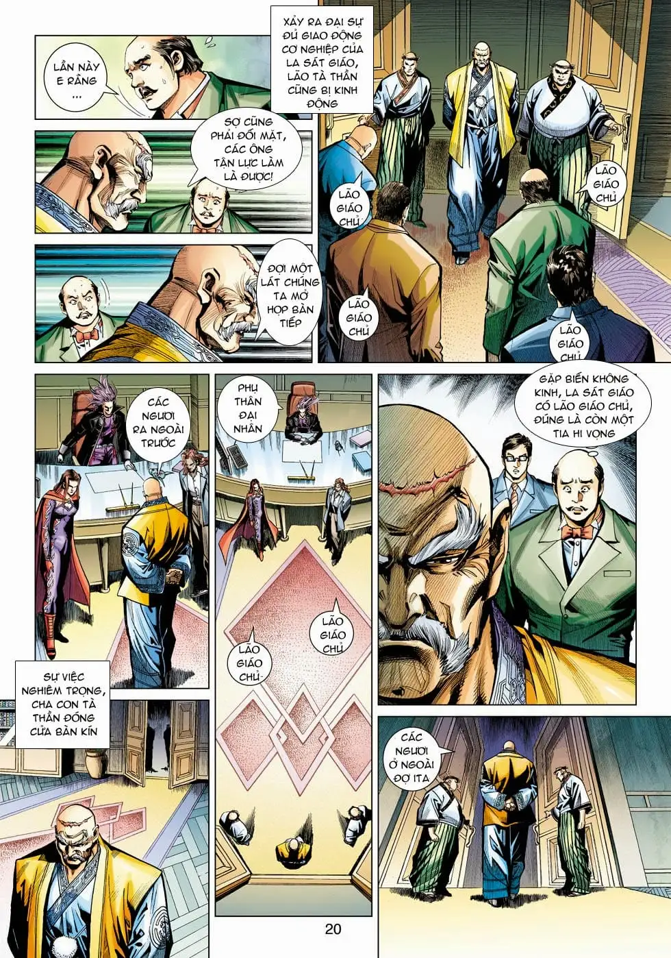 Truyện Tranh Tân Tác Long Hổ Môn trang 4