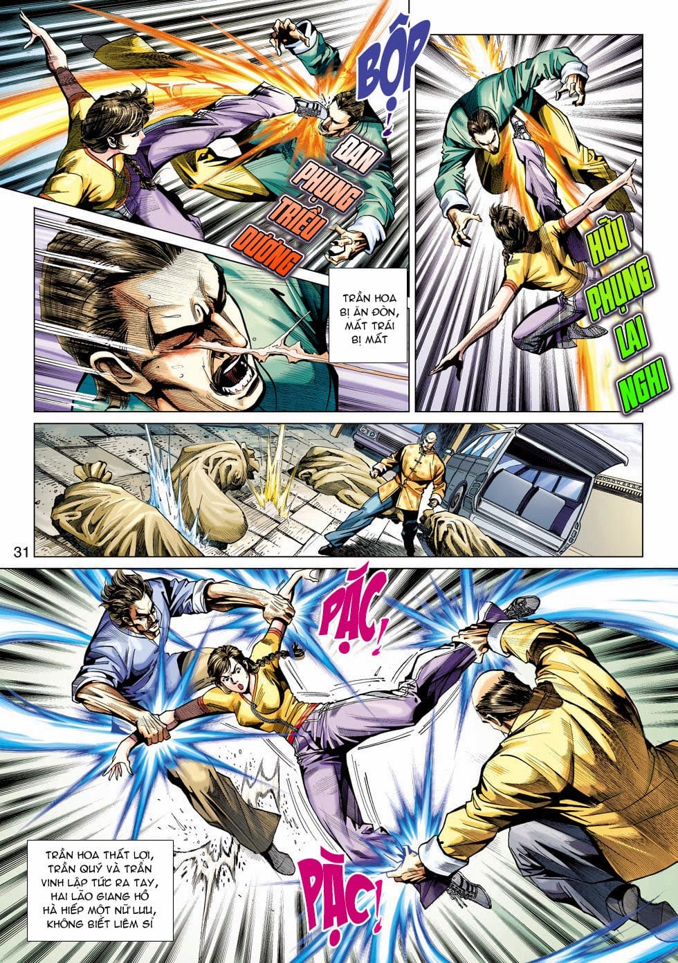 Truyện Tranh Tân Tác Long Hổ Môn trang 4