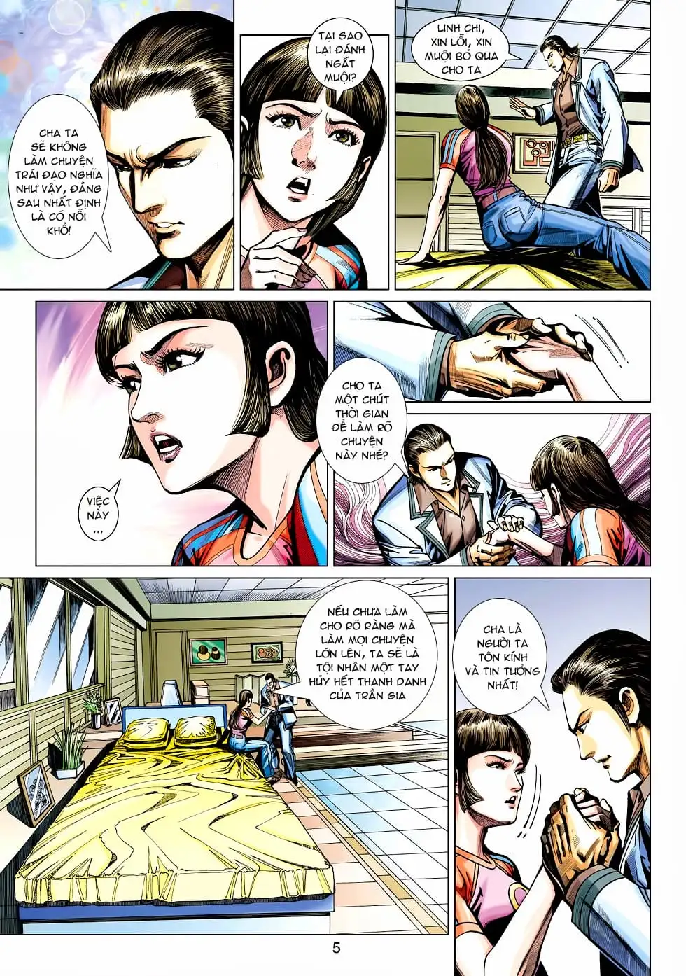 Truyện Tranh Tân Tác Long Hổ Môn trang 4