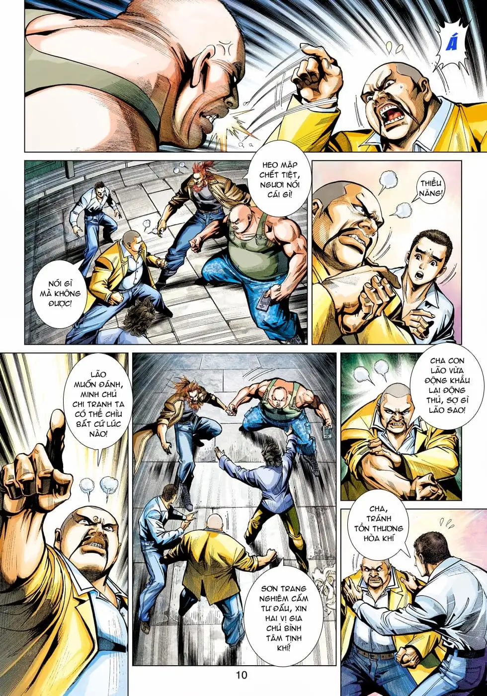 Truyện Tranh Tân Tác Long Hổ Môn trang 4