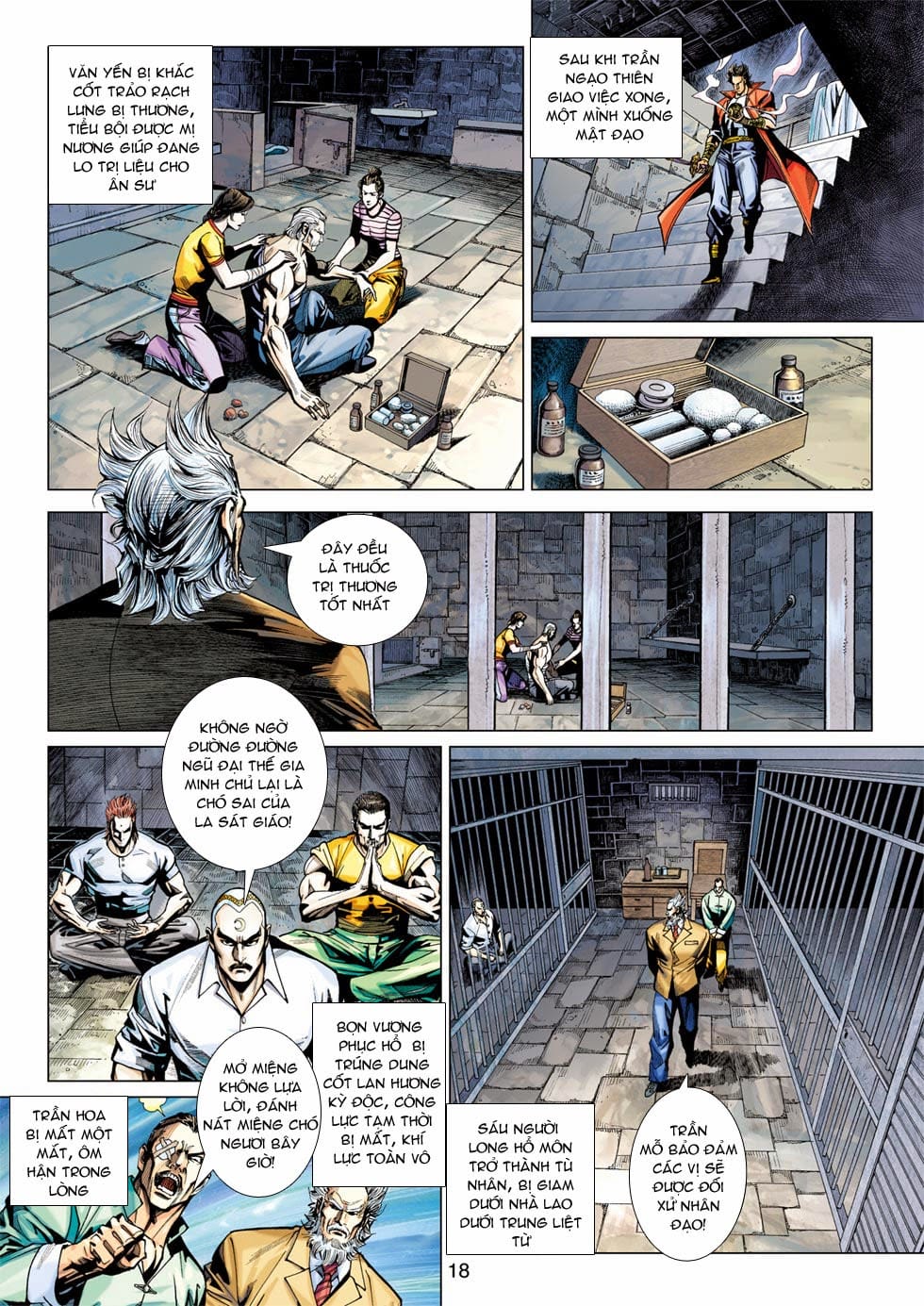 Truyện Tranh Tân Tác Long Hổ Môn trang 4